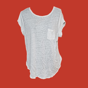 Loft linen size large t-shirt with pocket